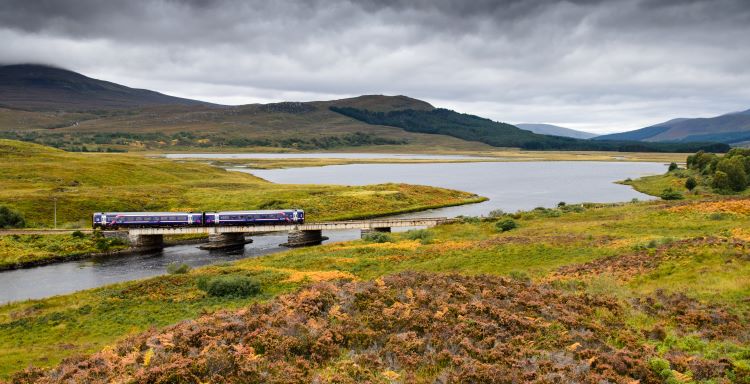 Kyle Train Line Inverness, Scotland