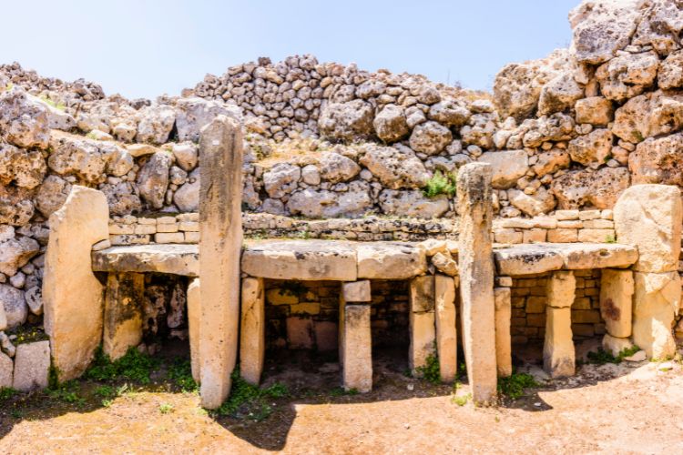 Ggantija neolithic temple, Gozo, Malta
