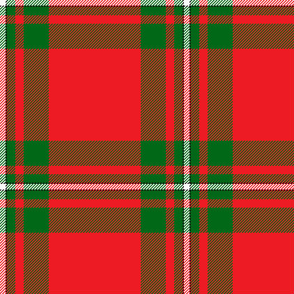 MacGregor Red and Green Tartan