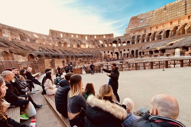 Colosseum VIP Access with Arena and Ancient Rome Tour