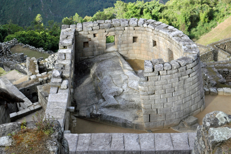 Temple of the Sun Machu Picchu