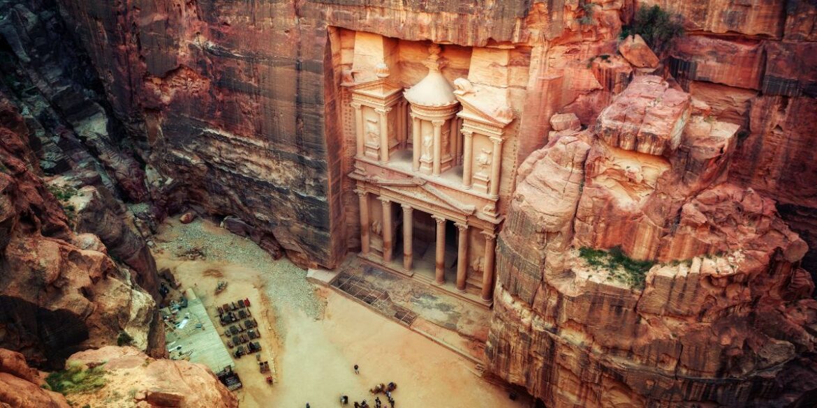 Petra Jordan Aerial View